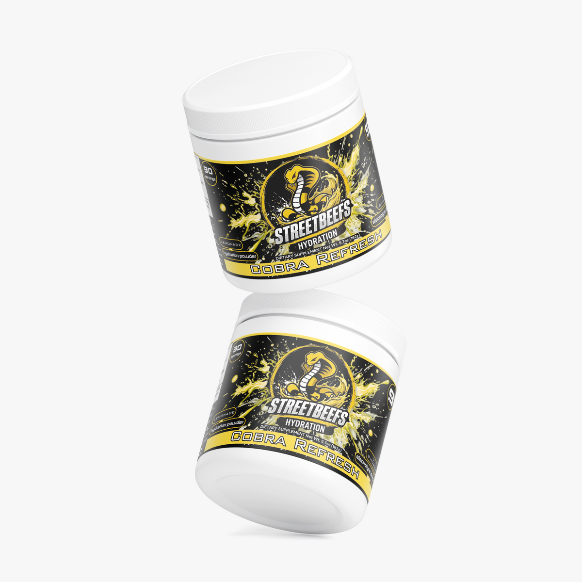 Street Beefs - Cobra Refresh Hydration Drink Powder (Lemonade)