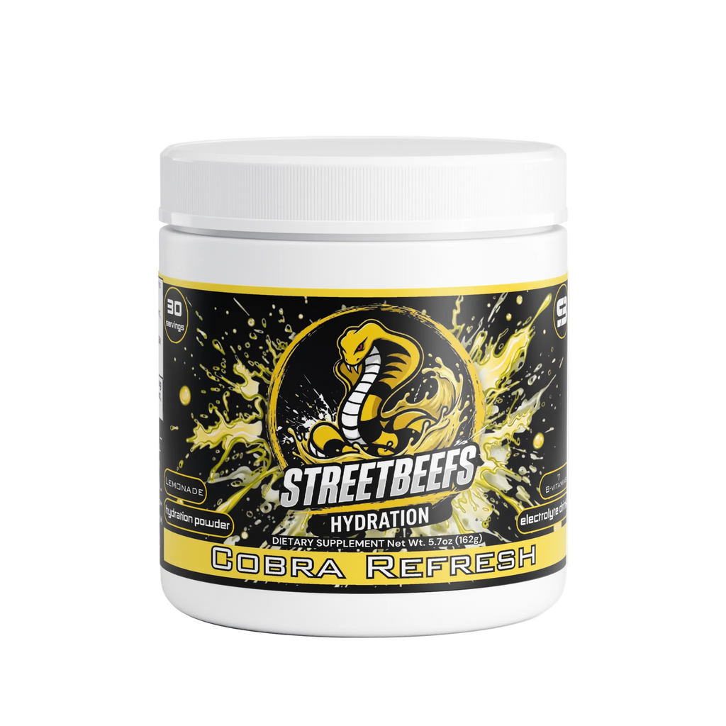 Street Beefs - Cobra Refresh Hydration Drink Powder (Lemonade)