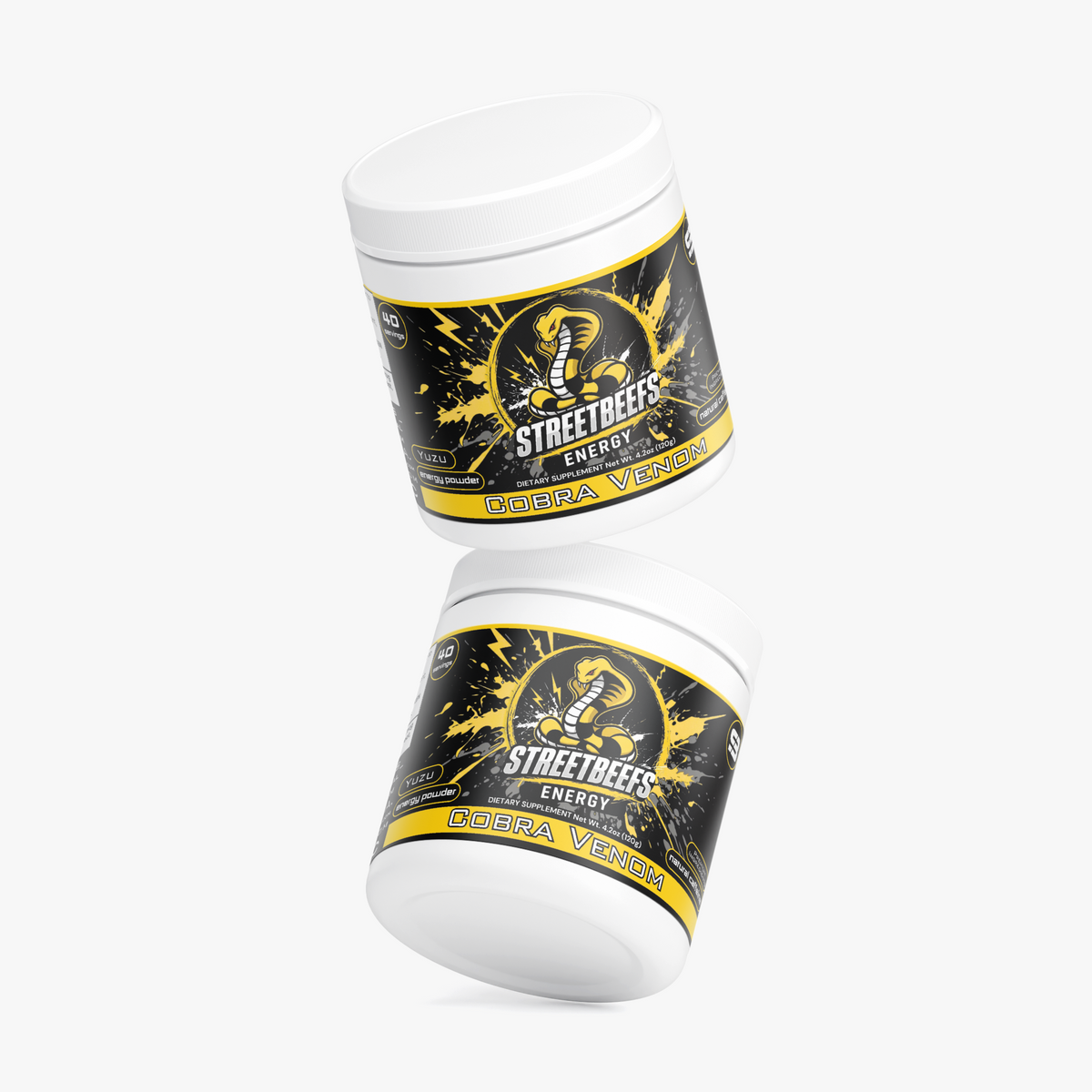 Street Beefs - Cobra Venom Energy Drink Powder (Yuzu Flavor)
