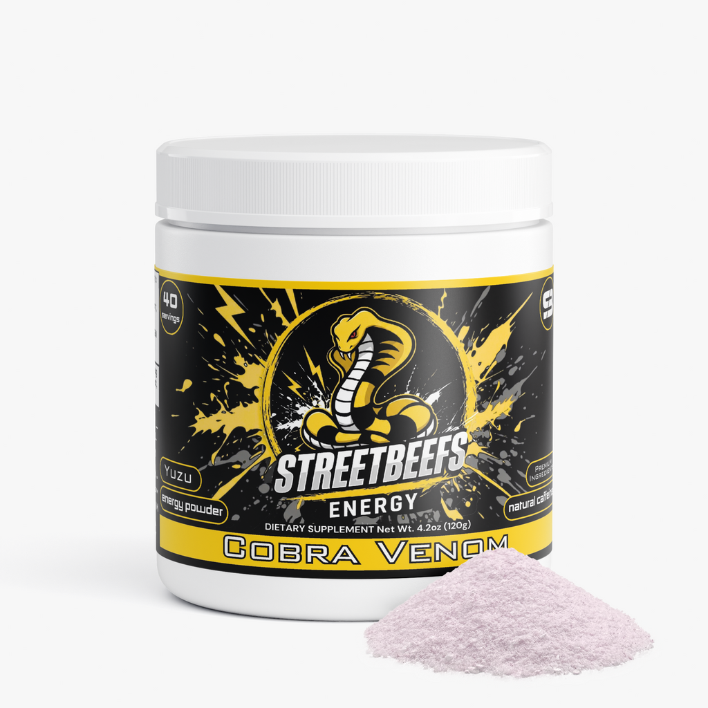 Street Beefs - Cobra Venom Energy Drink Powder (Yuzu Flavor)