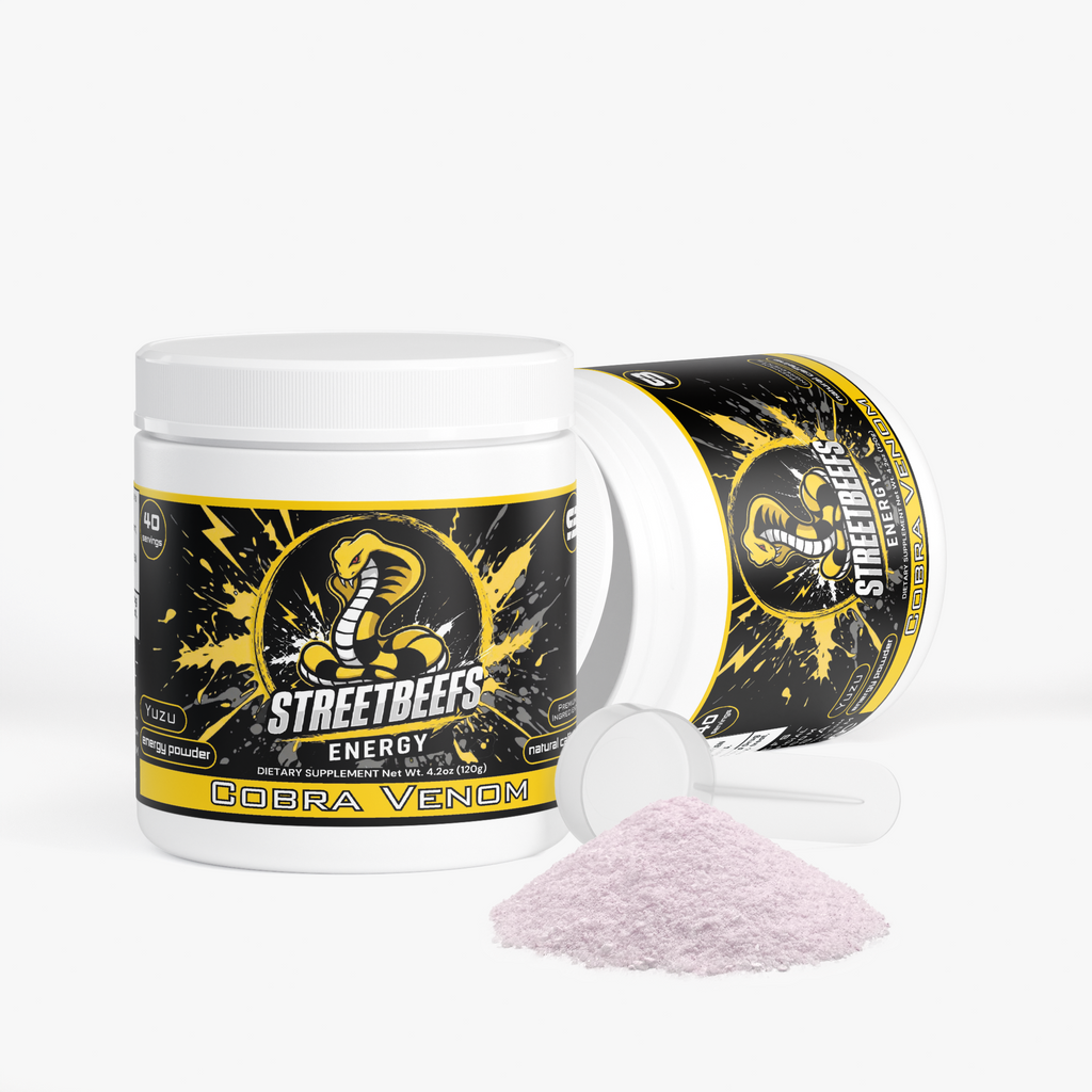 Street Beefs - Cobra Venom Energy Drink Powder (Yuzu Flavor)