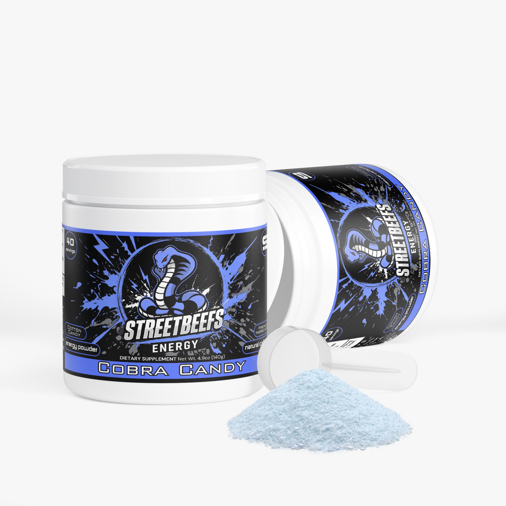 Street Beefs - Cobra Candy Energy Drink Powder (Cotton Candy)