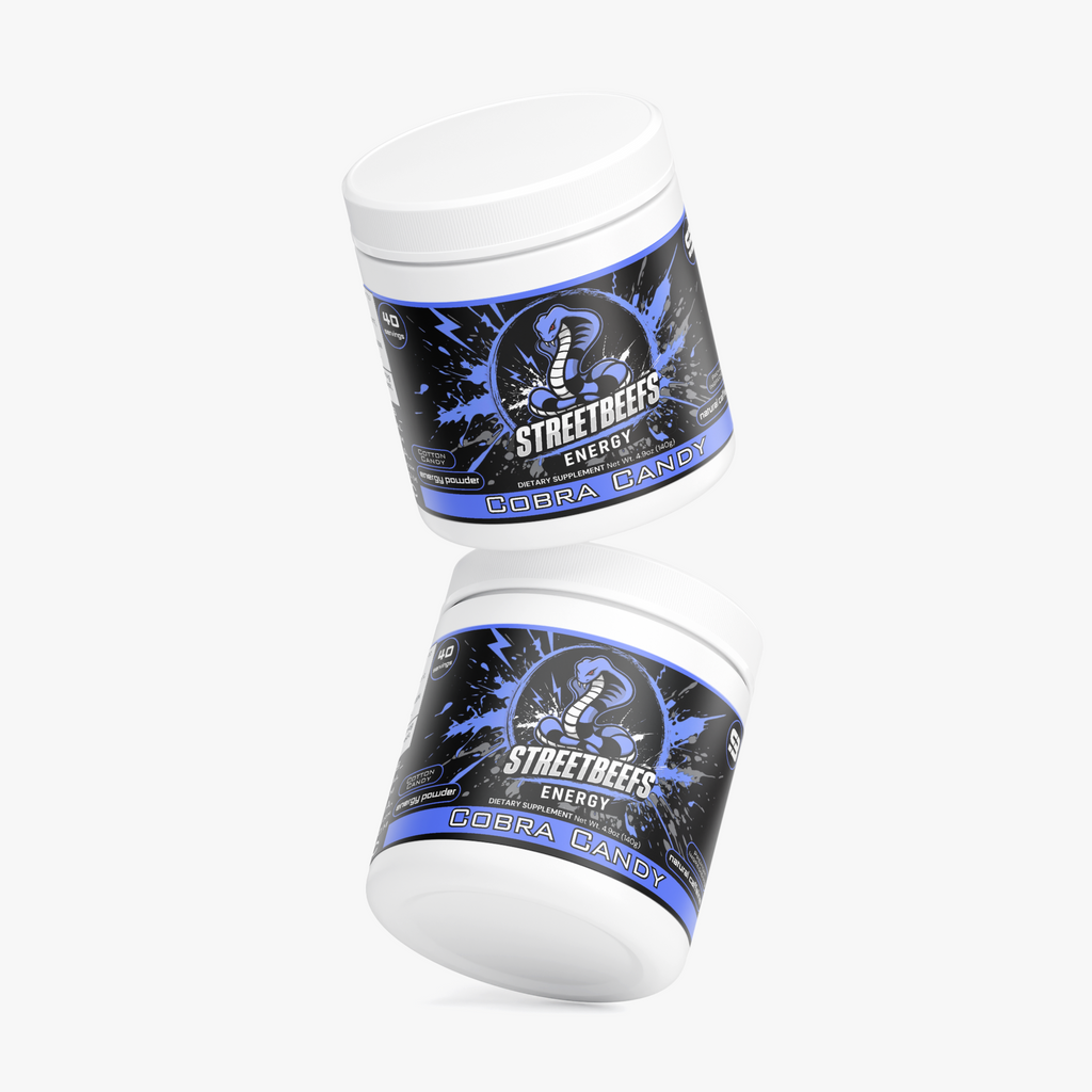 Street Beefs - Cobra Candy Energy Drink Powder (Cotton Candy)