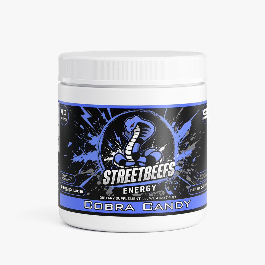 Street Beefs - Cobra Candy Energy Drink Powder (Cotton Candy)