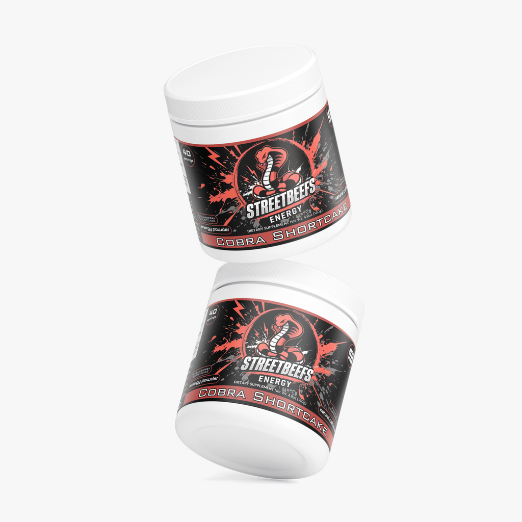 Street Beefs - Cobra Shortcake Energy Drink Powder (Strawberry Shortcake)