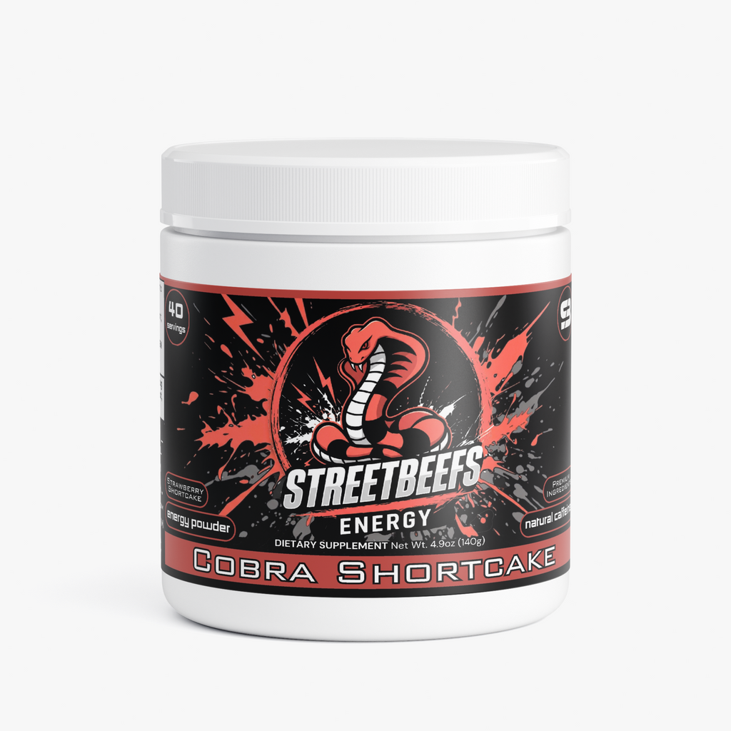 Street Beefs - Cobra Shortcake Energy Drink Powder (Strawberry Shortcake)