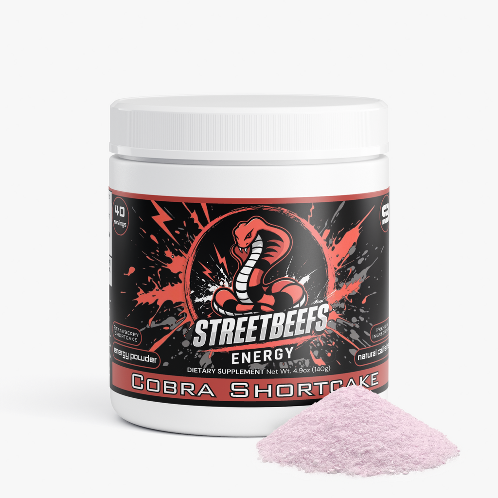 Street Beefs - Cobra Shortcake Energy Drink Powder (Strawberry Shortcake)