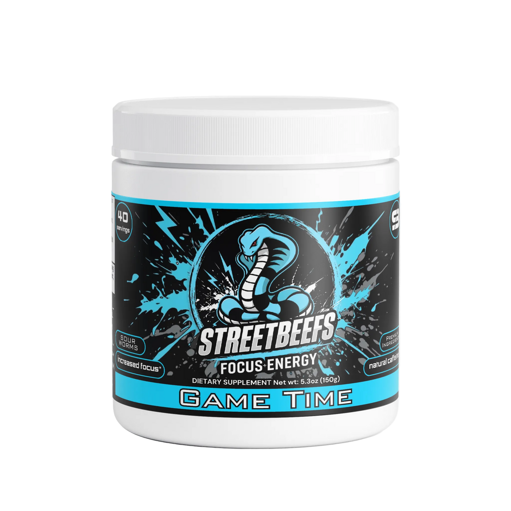Street Beefs - Game Time Focus Drink Powder (Sour Worms)
