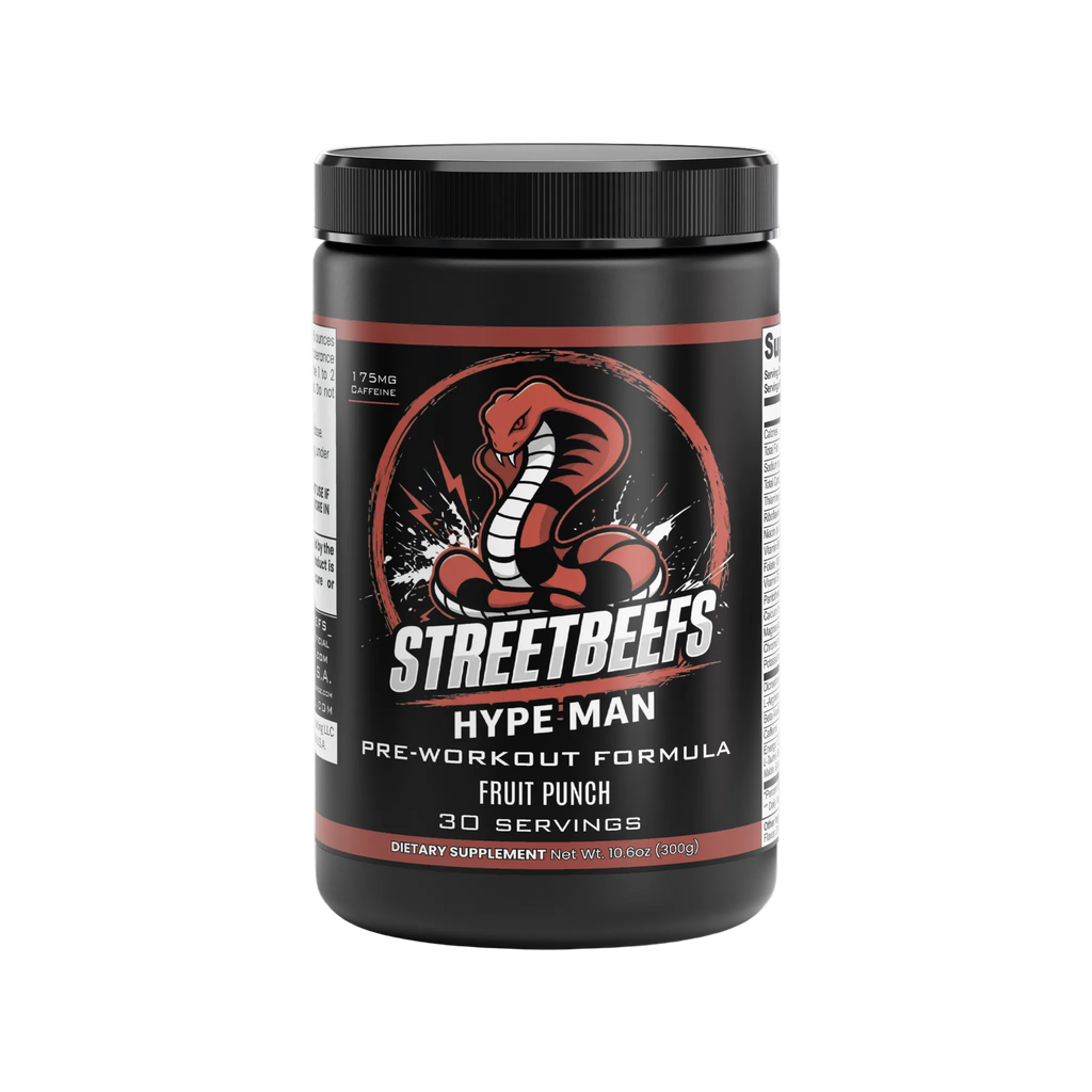 Street Beefs - HYPE Man Pre-Workout (Fruit Punch)