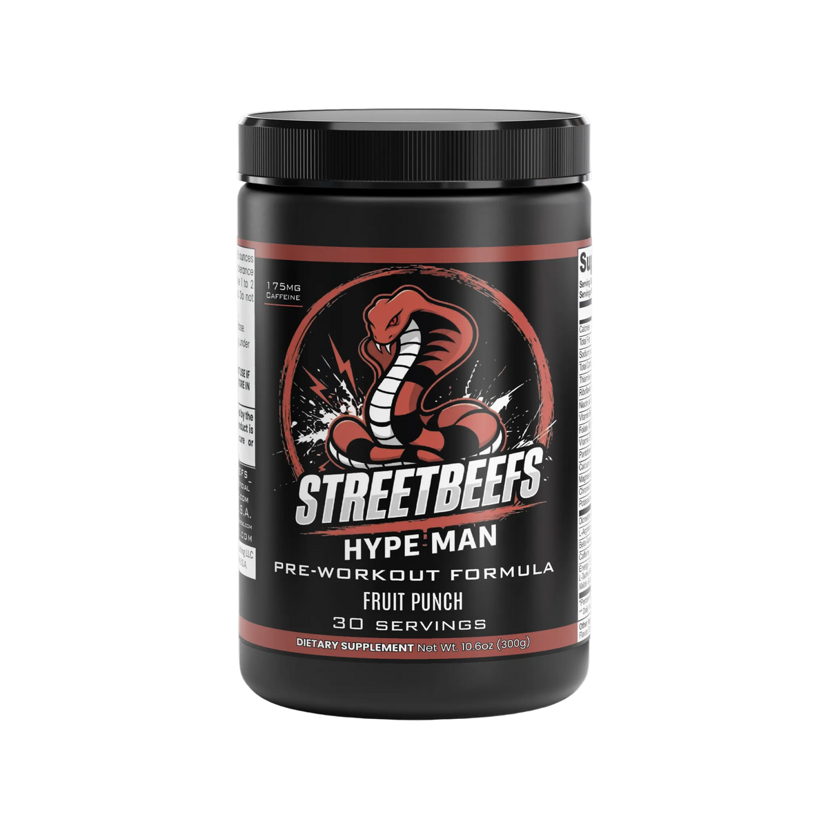 Street Beefs - HYPE Man Pre-Workout (Fruit Punch)