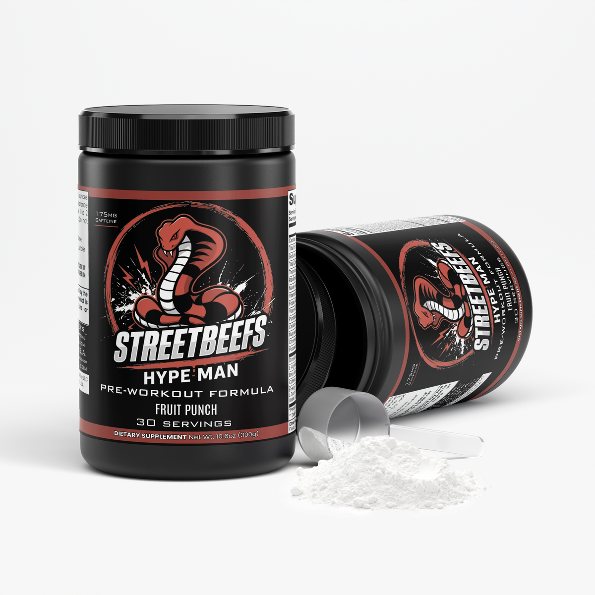 Street Beefs - HYPE Man Pre-Workout (Fruit Punch)