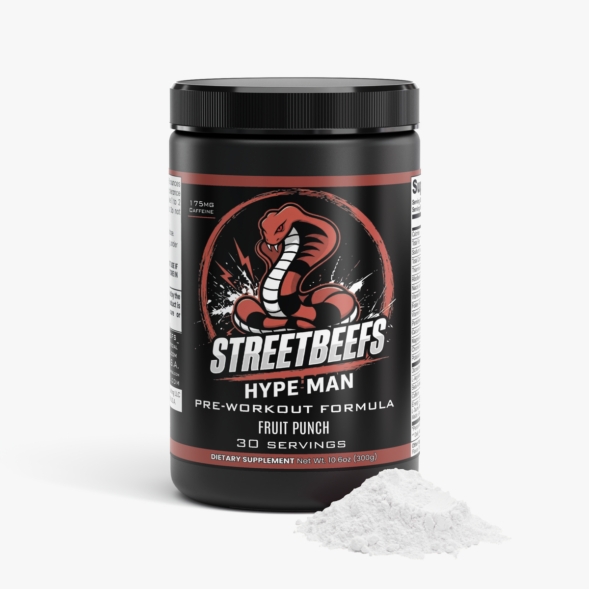 Street Beefs - HYPE Man Pre-Workout (Fruit Punch)