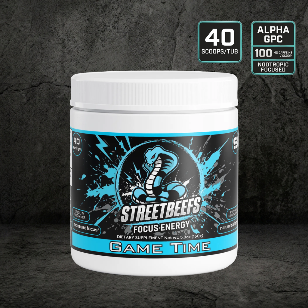 Street Beefs - Game Time Focus Drink Powder (Sour Worms)