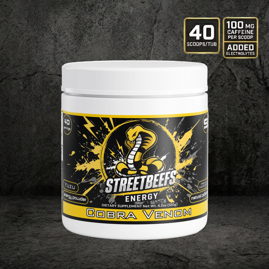 Street Beefs - Cobra Venom Energy Drink Powder (Yuzu Flavor)