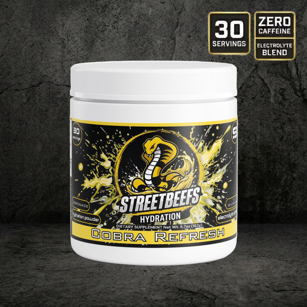 Street Beefs - Cobra Refresh Hydration Drink Powder (Lemonade)