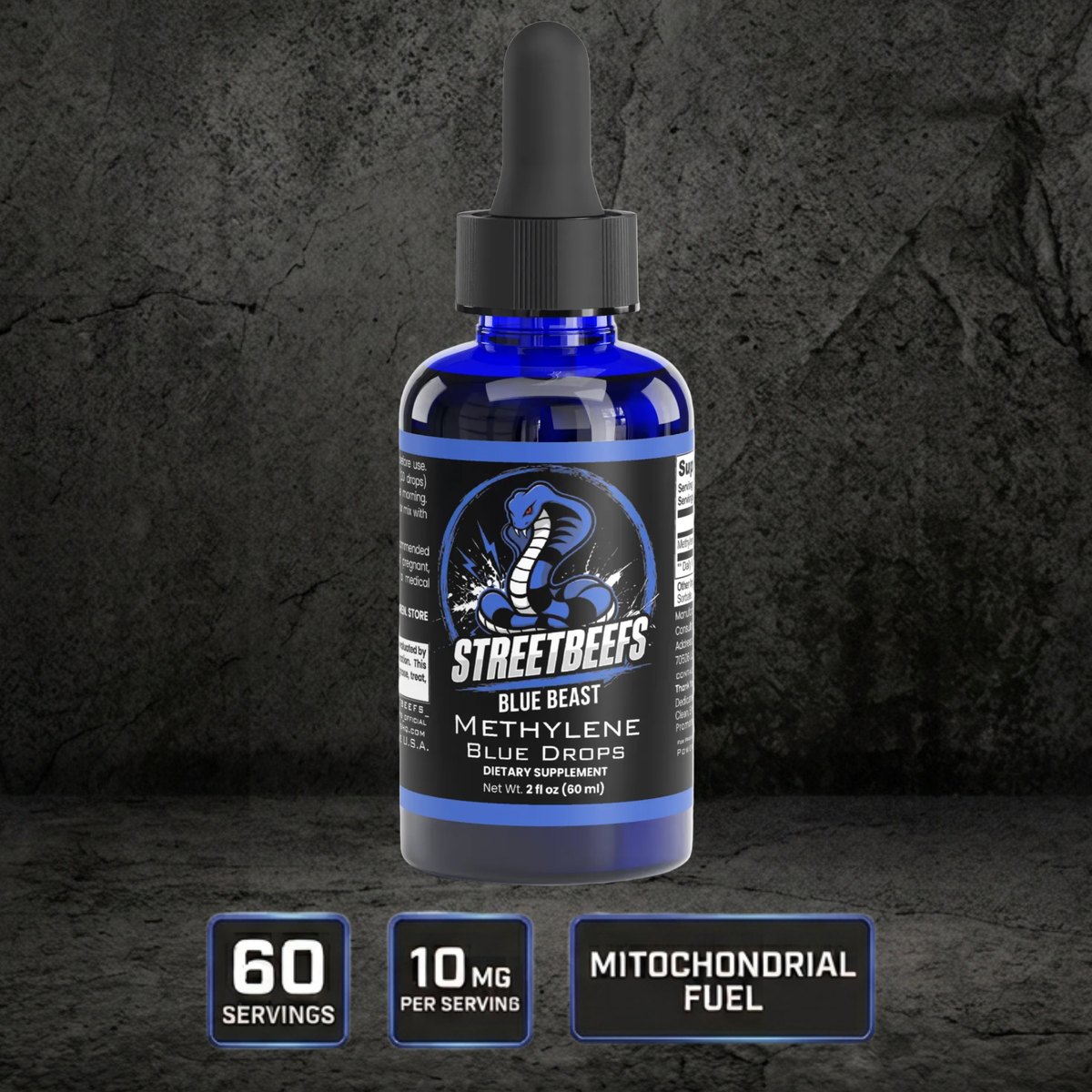 Street Beefs - Blue Beast Methylene Blue Drops